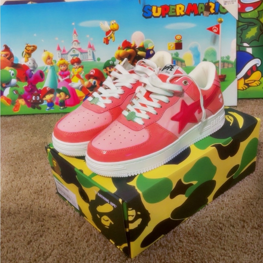 Bapesta pink Low - Picture 2 of 8